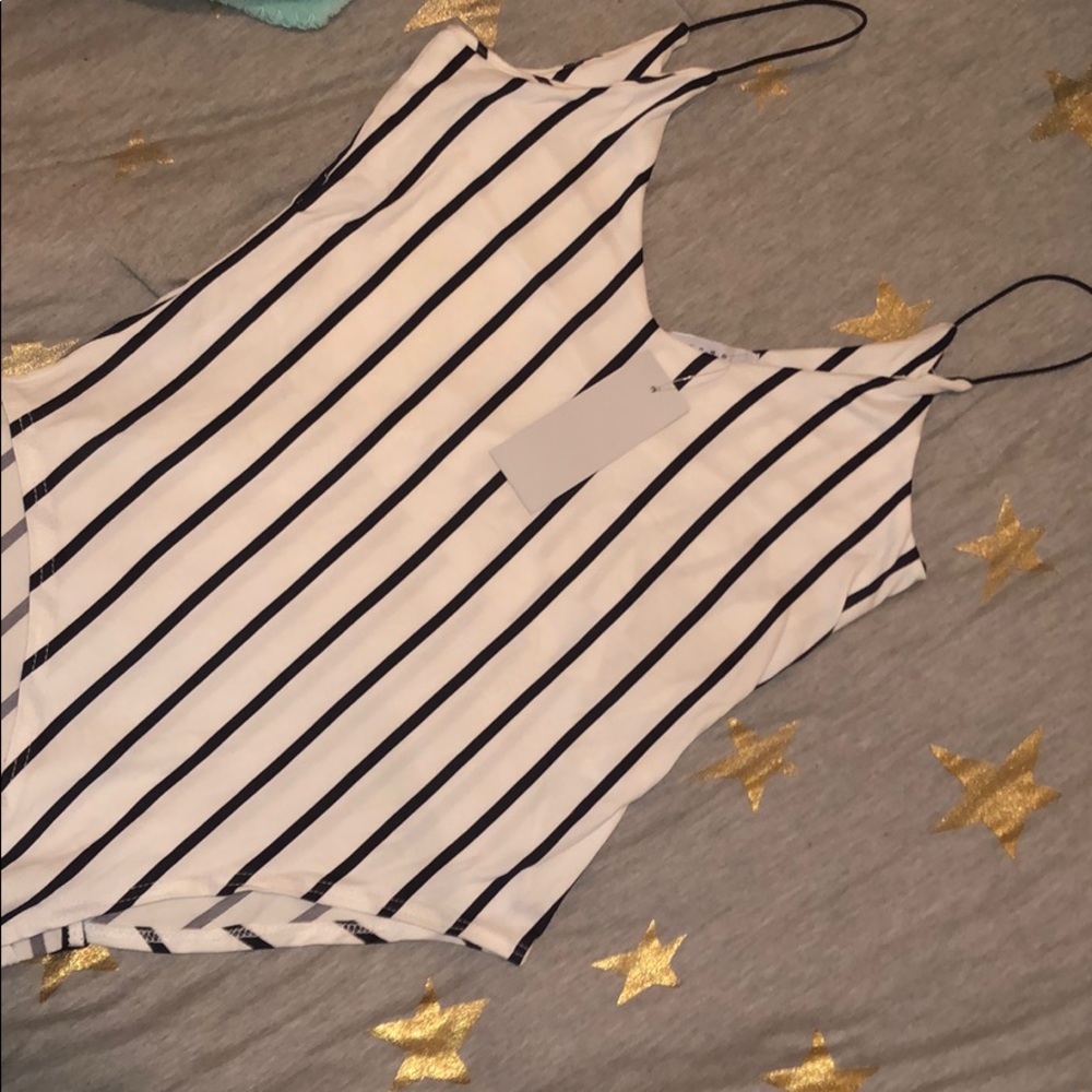 Striped Bodysuit
